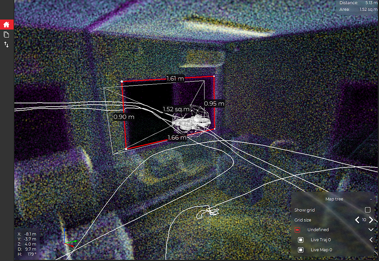 被写体の長さや面積の計測