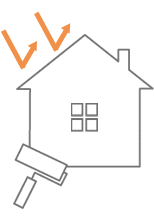 紫外線に強い塗料