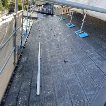 屋根＆軒裏 塗装